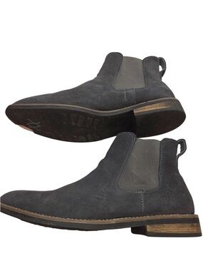 Bruno Marc 11 Men's Chelsea Ankle Boots Charcoal Shoes
